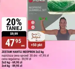 bi1 Zestaw hantli neopren 2x2 kg oferta