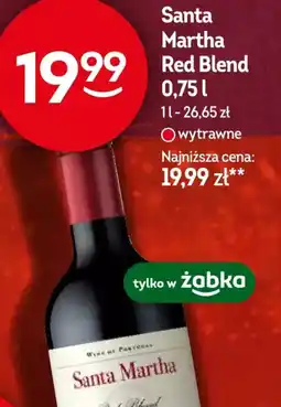 Żabka Santa Martha Red Blend oferta