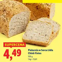 Lidl Chleb Fintes Piekarnia w Sercu Lidla oferta