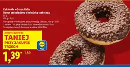 Lidl Donut czekoladowy z belgijską czekoladą Cukiernia w Sercu Lidla oferta