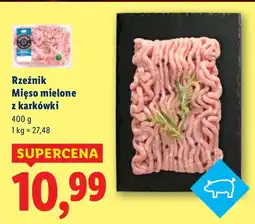 Lidl Rzeźnik mięso mielone z karkówki Lidl oferta