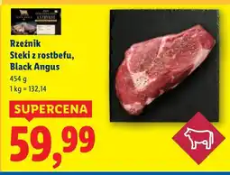 Lidl Rzeźnik steki z rostbefu, Black Angus Lidl oferta