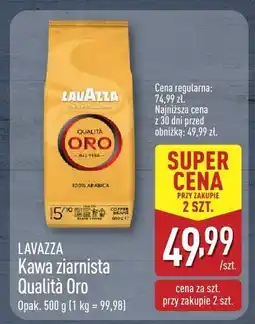 ALDI Kawa ziarnista Qualità Oro LAVAZZA oferta