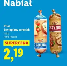 Lidl Ser topiony serdelek Pilos oferta