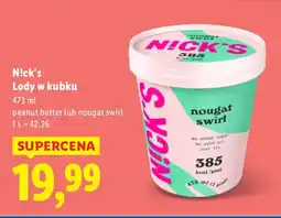 Lidl Lody w kubku Nick's oferta