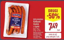 ALDI Kiełbaski śląskie z szynki WEDLINIARIA oferta