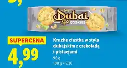 Lidl Kruche ciastka Dubai w stylu dubajskim z czekoladą i pistacjami oferta