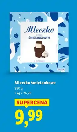 Lidl Mleczko śmietankowe oferta