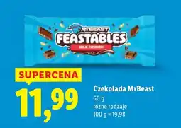Lidl Czekolada MrBeast Feastables oferta