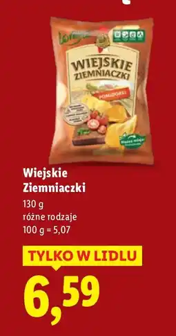 Lidl Wiejskie Ziemniaczki różne rodzaje oferta