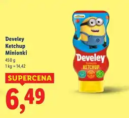 Lidl Ketchup Develey Minionki oferta