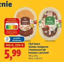 Lidl Sałatka z bulgurem i hummusem Chef Select oferta