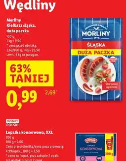 Lidl Łopatka konserwowa XXL Pikok oferta