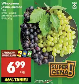 Delikatesy Centrum Winogrona jasne i ciemne Delikatesy Centrum oferta