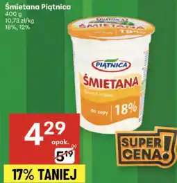 Delikatesy Centrum Śmietana 18% Piątnica oferta