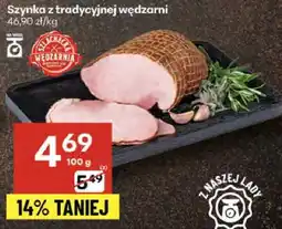 Delikatesy Centrum Szynka z tradycyjnej wędzarni Delikatesy Centrum oferta