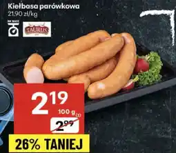 Delikatesy Centrum Kiełbasa parówkowa Taurus oferta