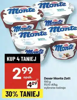 Delikatesy Centrum Deser Monte Zott oferta