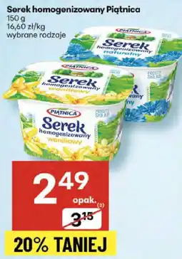 Delikatesy Centrum Serek homogenizowany Piątnica oferta