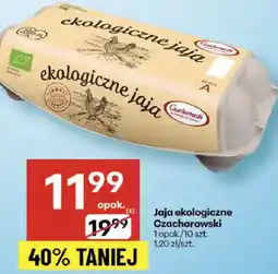 Delikatesy Centrum Jaja ekologiczne Czachorowski oferta