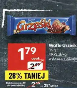 Delikatesy Centrum Wafle Grześki oferta