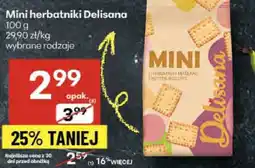 Delikatesy Centrum Herbatniki Delisana Mini oferta