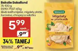 Delikatesy Centrum Bakalie Bakalland migdały płatki oferta