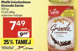 Delikatesy Centrum Płatki śniadaniowe Granola Sante oferta
