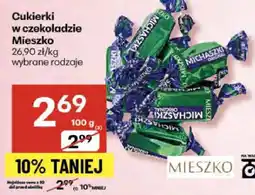 Delikatesy Centrum Cukierki w czekoladzie Mieszko 100g oferta
