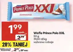 Delikatesy Centrum Wafle Prince Polo XXL kokosowe 50g oferta