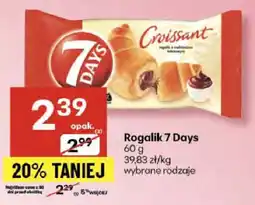 Delikatesy Centrum Rogalik 7 Days 60g oferta