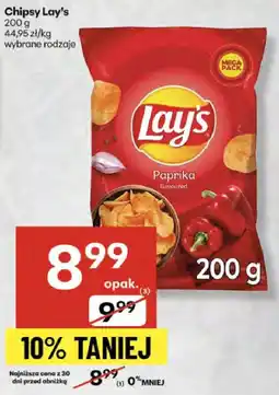 Delikatesy Centrum Chipsy Lay's papryka oferta
