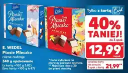 Kaufland E. WEDEL Ptasie Mleczko oferta