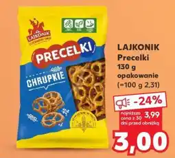 Kaufland LAJKONIK Precelki 130 g opakowanie oferta