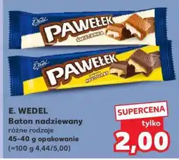 Kaufland E. WEDEL Baton nadziewany oferta