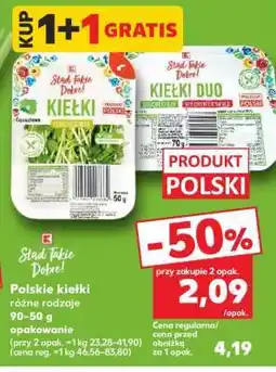 Kaufland Polskie kiełki oferta