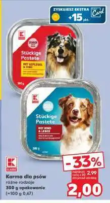 Kaufland Karma dla psów oferta