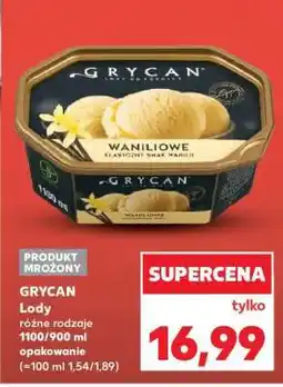 Kaufland GRYCAN Lody oferta