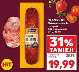 Kaufland TARCZYŃSKI Krakowska sucha z szynki oferta