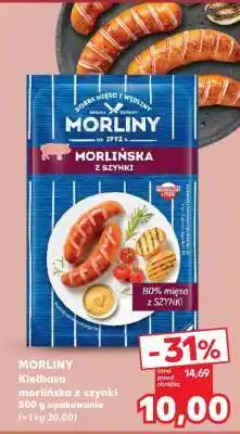 Kaufland MORLINY Kiełbasa morlińska z szynki oferta