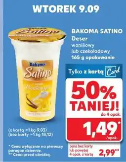 Kaufland BAKOMA SATINO oferta