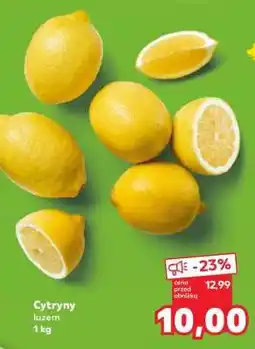 Kaufland Cytryny, luzem 1 kg oferta