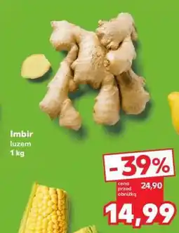 Kaufland Imbir luzem 1 kg oferta