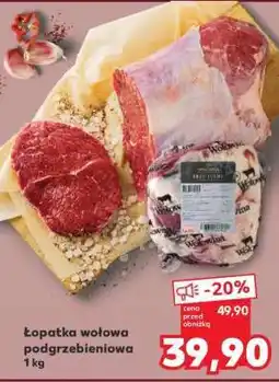 Kaufland Łopatka wołowa podgrzebieniowa 1 kg oferta