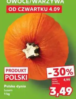 Kaufland Polska dynia luzem 1 kg oferta