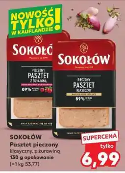 Kaufland SOKOŁÓW Pasztet pieczony klasyczny, z żurawiną oferta