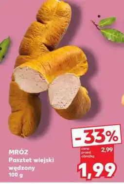 Kaufland MRÓZ Pasztet wiejski wędzony 100 g oferta