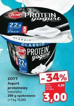 Kaufland ZOTT Jogurt proteinowy naturalny oferta