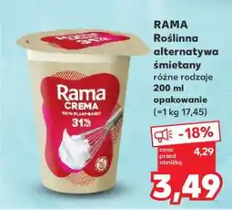 Kaufland RAMA Roślinna alternatywa śmietany oferta