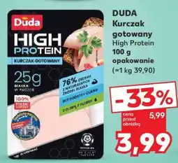 Kaufland DUDA Kurczak gotowany High Protein 100 g opakowanie oferta